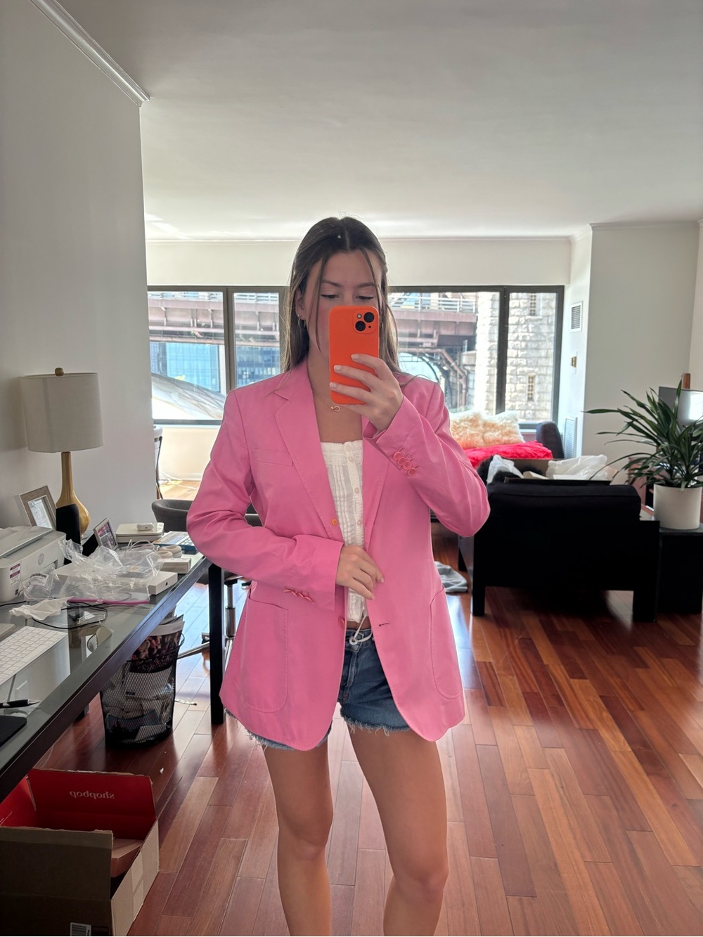 Paul Smith Bright Pink Tailored Blazer